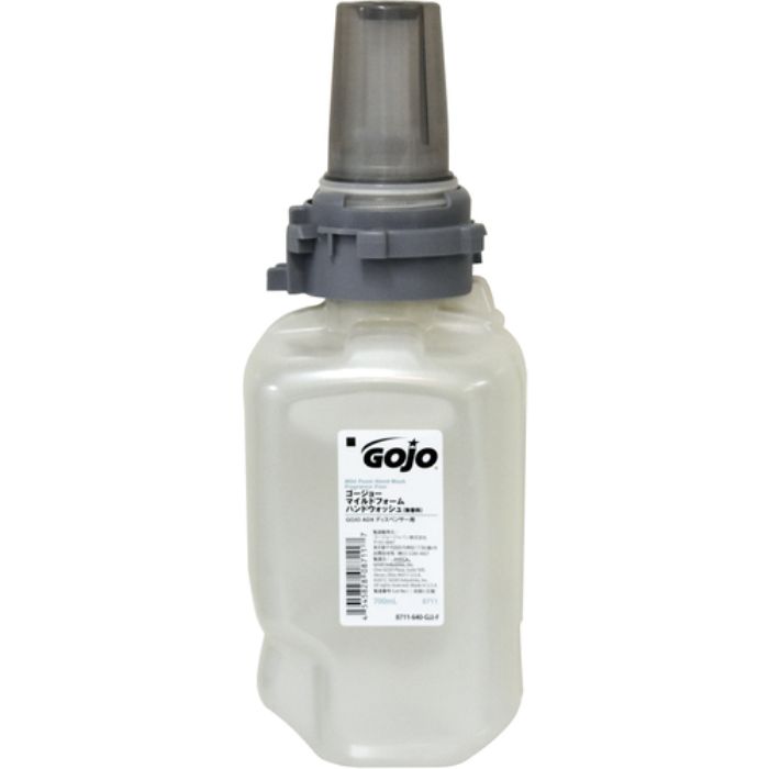 GOJO ゴージョー マイルドフォームハンドウォッシュ(無香料)700mL(ADX用カートリッジ)(Tcode:8193533)