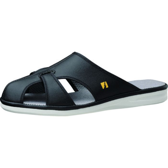 ミドリ安全 静電サンダル PS-01ライトS ブラック LL(Tcode:8593908)