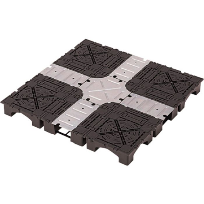 FUKUVI クリーンOAフロア ピットTN-50(4枚入り)☆配線溝一体型 500mm×500mm 高さ50mm(Tcode:3377434)