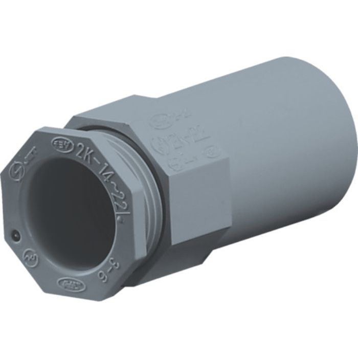 日動電工 2号コネクタ22(グレー)(Tcode:4436741)