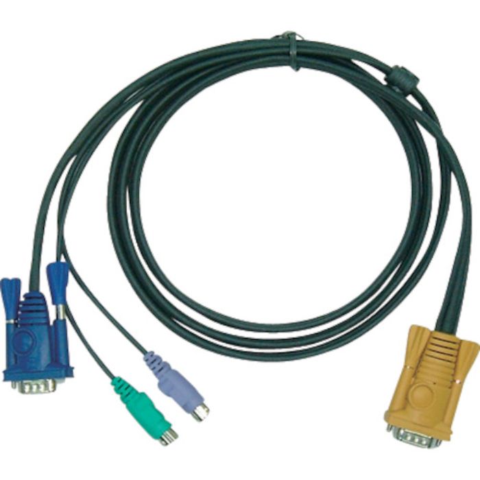 ATEN PS/2 KVMケーブル SPHDタイプ 6m(Tcode:1152047)