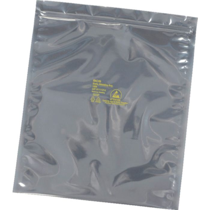 SCS 静電気シールドバッグ ジップトップタイプ381X457mm  100枚入(Tcode:3664295)