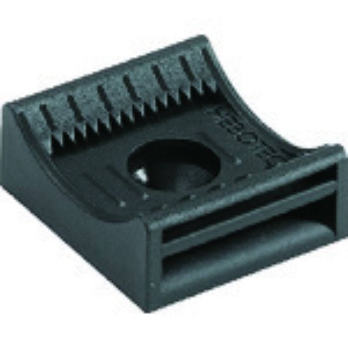 HEBOTEC フックアンドループバンド20mm幅 ベース固定具 ケーブル径8-35mm M4・M5ねじ止め 10個入り(Tcode:2071609)