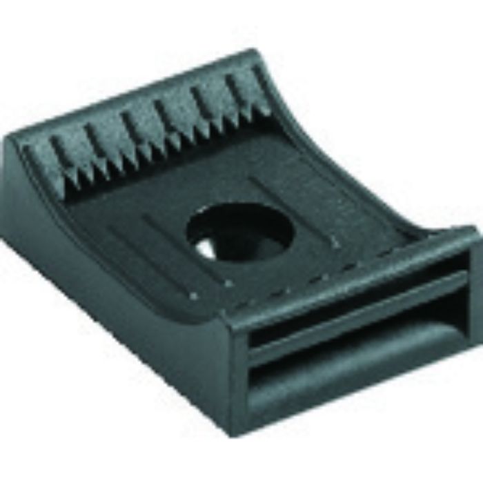 HEBOTEC フックアンドループバンド20mm幅 ベース固定具 ケーブル径10-60mm M4・M5ねじ止め 10個入り(Tcode:2071610)