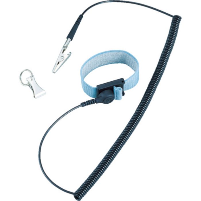 白光 リストストラップ 442B 1.5M グレー(Tcode:8248361)