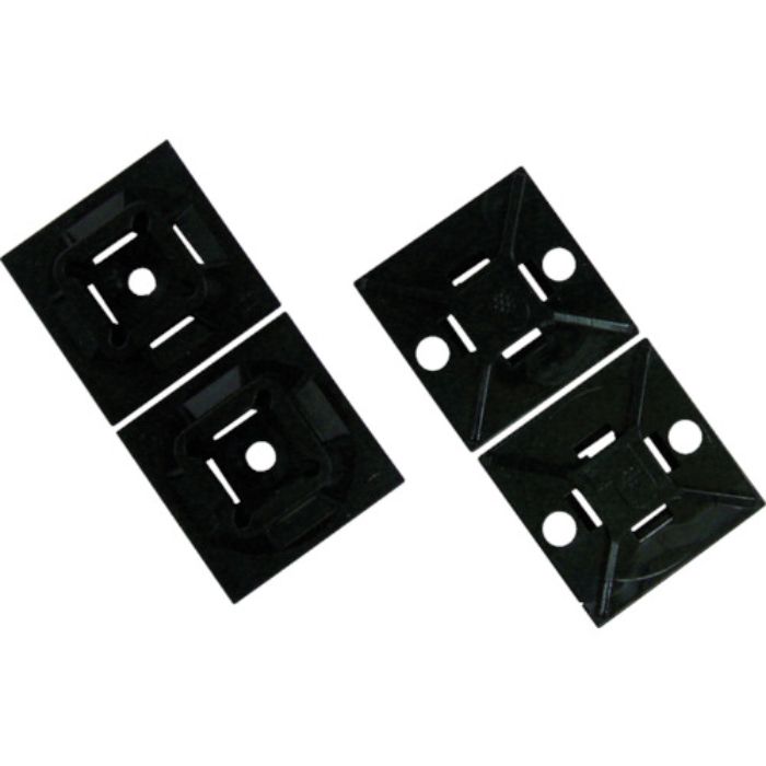 PANDUIT マウントベース ゴム系粘着テープ付き 白 (1000個入)(Tcode:4036590)
