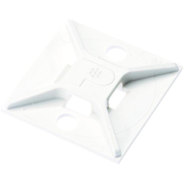 PANDUIT マウントベース M3ねじ止め 白 (500個入)(Tcode:4036719)