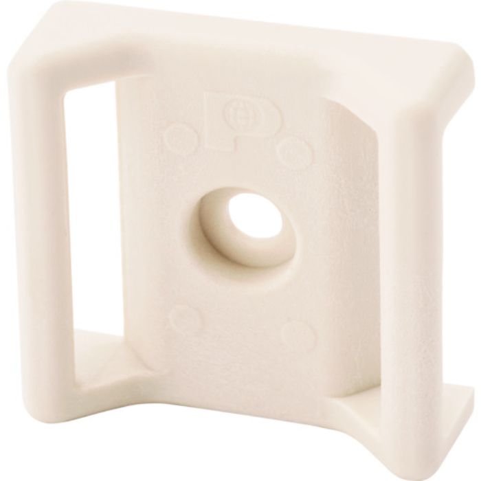 PANDUIT タックタイ用タイマウント M3ネジ止め 難燃性白 (100個入)(Tcode:8292354)