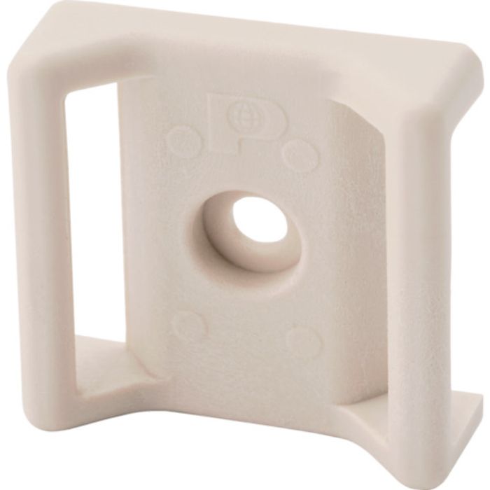 PANDUIT タックタイ用タイマウント M3ネジ止め 難燃性白 (25個入)