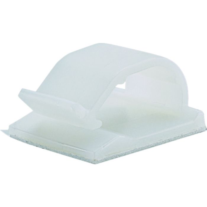 PANDUIT 固定具 コードクリップ ゴム系粘着テープ付 ナチュラル100個入(Tcode:7311613)