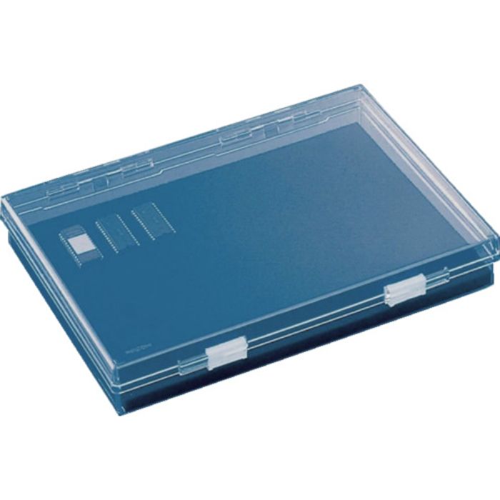 HOZAN 導電性容器 ESDパーツケース 幅254×奥行185×高さ41mm(Tcode:1173545)