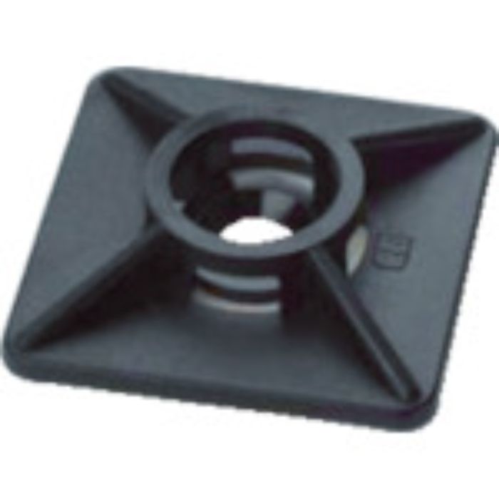 SapiSelco ケーブルタイ固定具 角型 粘着付 4.5mm 100個入(Tcode:8190252)