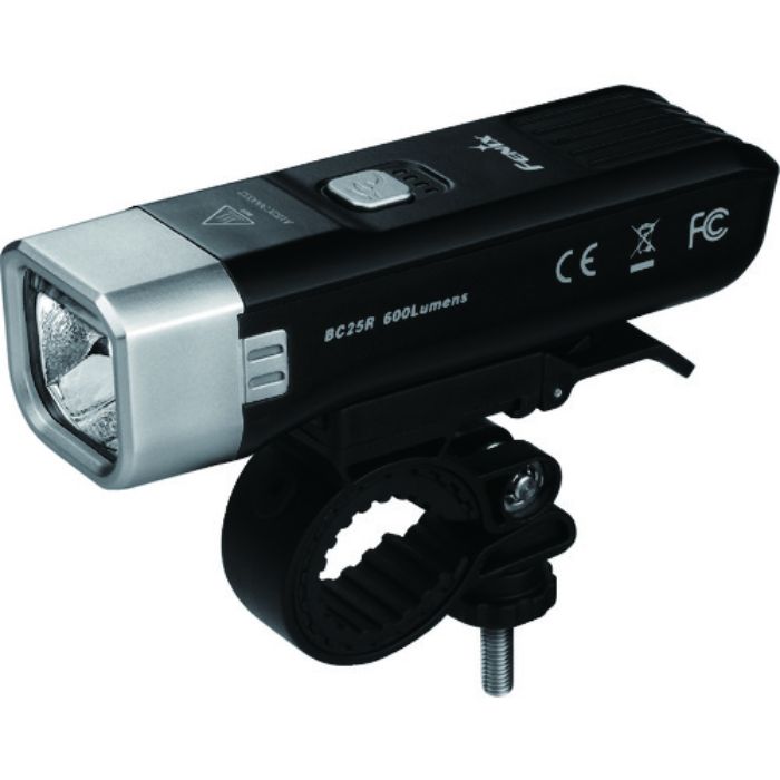 FENIX LEDバイクライト BC25R ブラック 明るさ600lm(Tcode:1606526)