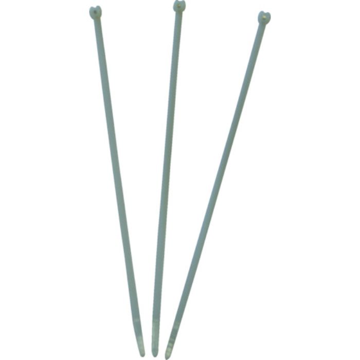 PANDUIT ステンレス爪ロック式ナイロン結束バンド ナチュラル 幅2.4mm 長さ160mm 100本入り BT1.5M-C(Tcode:4381831)