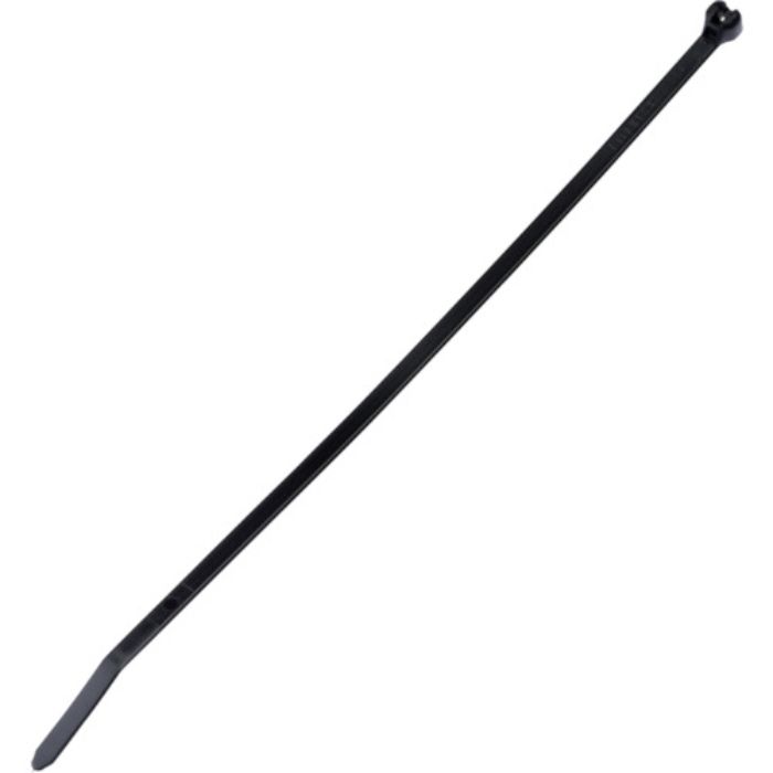 PANDUIT ステンレス爪ロック式ナイロン結束バンド 耐熱耐候性黒 幅2.4mm 長さ102mm 1000本入り BT1M-M300(Tcode:1007292)