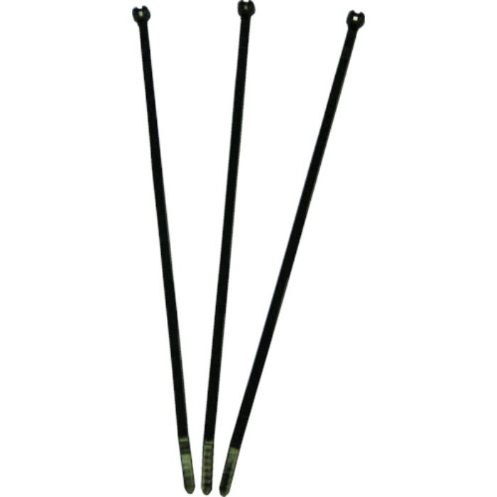 PANDUIT ステンレス爪ロック式ナイロン結束バンド 耐候性黒 幅7.0mm 長さ378mm 50本入り BT4LH-LJ0(Tcode:4382048)