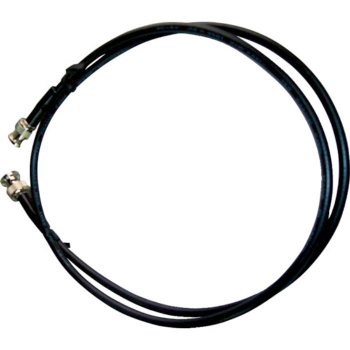テイシン BNC付同軸ケーブル2.0m BNCプラグ両端付 RG-58A/U(Tcode:4718321)