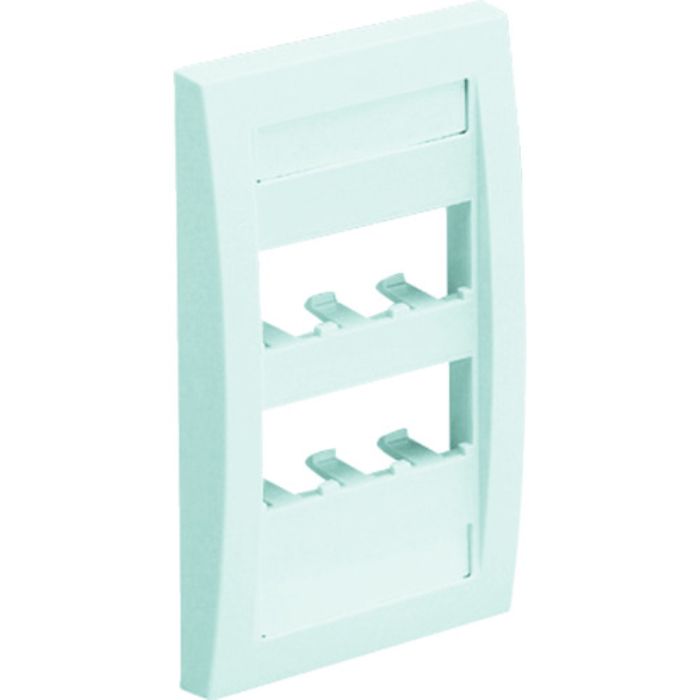 PANDUIT 6ポート用フェースプレート(Tcode:8146597)