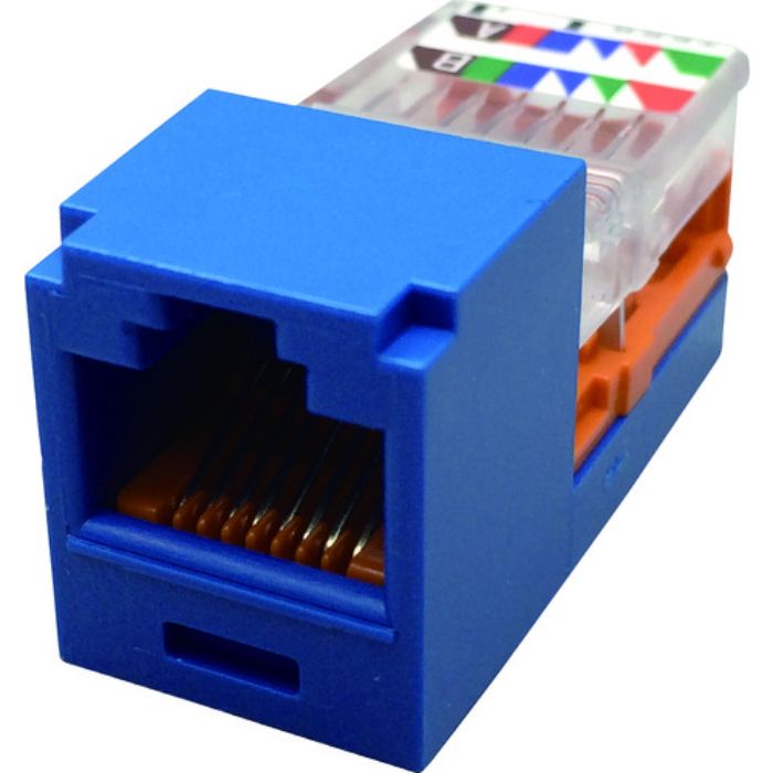 PANDUIT カテゴリ5Eモジュラージャック 青(Tcode:8146612)