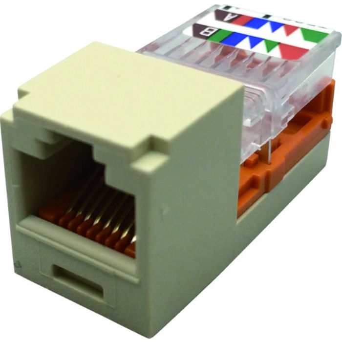 PANDUIT カテゴリ5Eモジュラージャック アイボリー(Tcode:8146613)