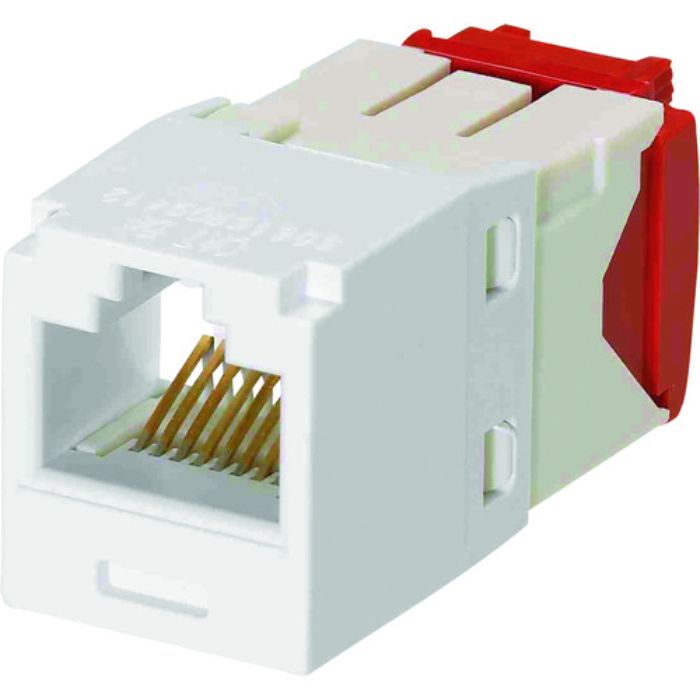 PANDUIT カテゴリ5E RJ45モジュラージャック UTP TGタイプ 白 CJ5E88TGWH(Tcode:1487073)
