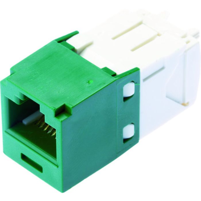 PANDUIT カテゴリ6モジュラージャック 緑(Tcode:1141018)