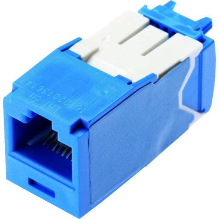 PANDUIT カテゴリ6A モジュラージャック 青(Tcode:8257235)