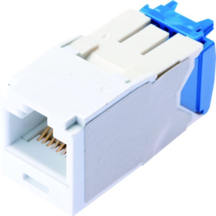 PANDUIT カテゴリ6A モジュラージャック 白(Tcode:8257241)