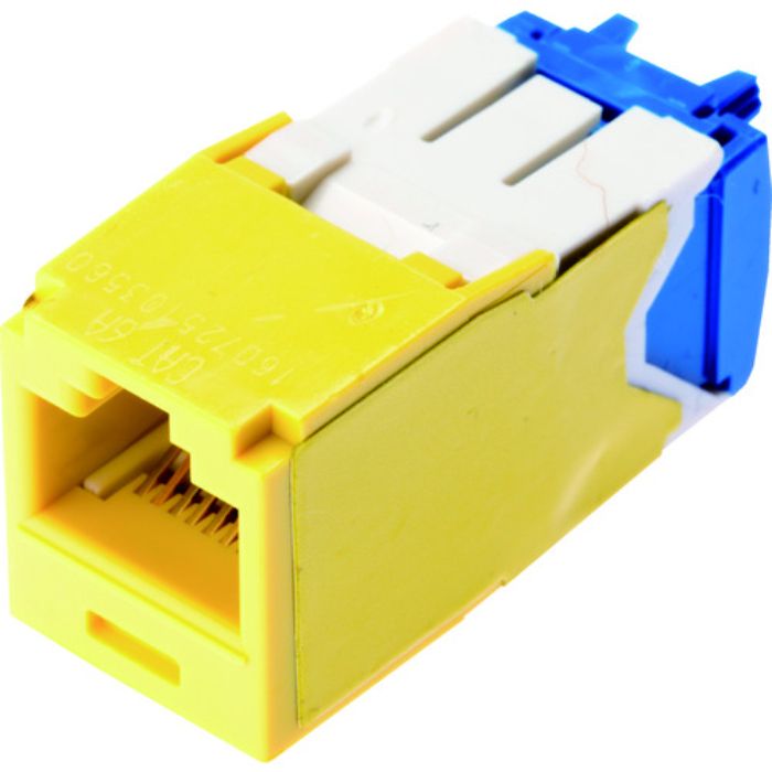PANDUIT カテゴリ6A モジュラージャック 黄(Tcode:8257242)