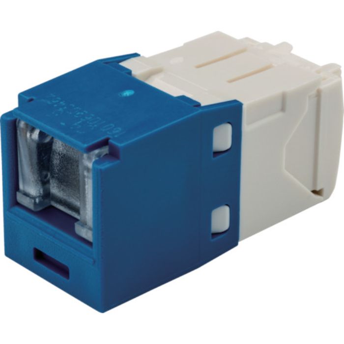 PANDUIT カテゴリ6 シャッター付モジュラージャック 青(Tcode:8285887)