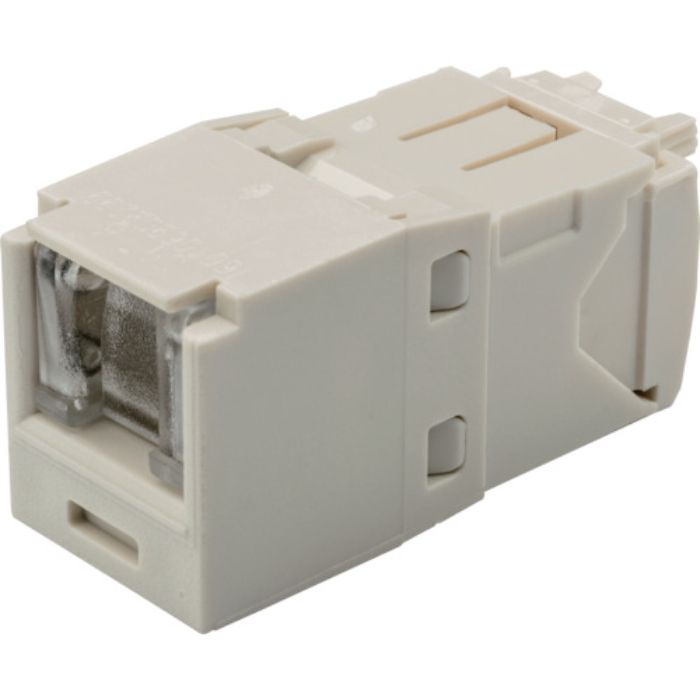 PANDUIT カテゴリ6 シャッター付モジュラージャック オフホワイト(Tcode:8285891)