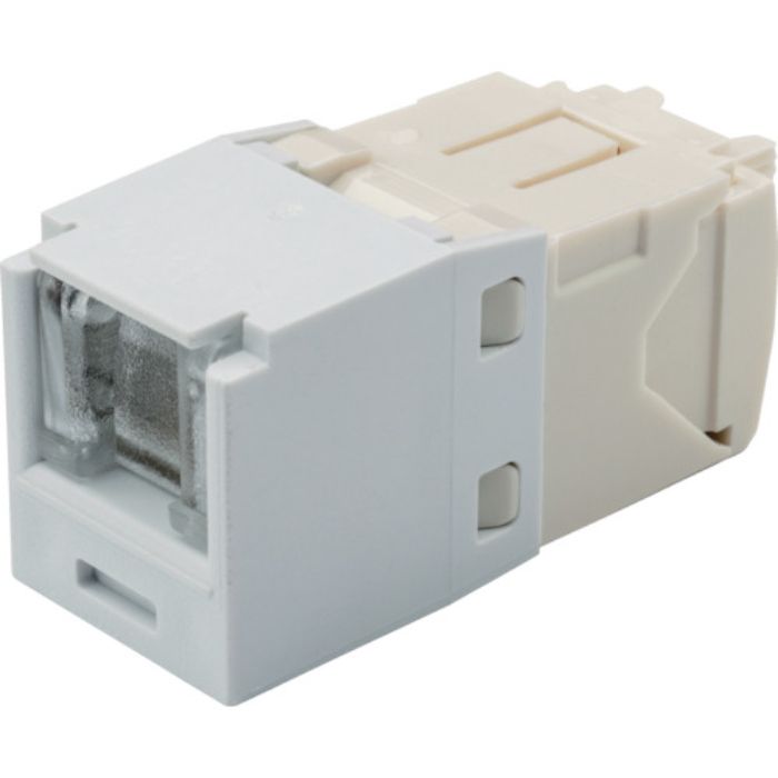 PANDUIT カテゴリ6 シャッター付モジュラージャック 白(Tcode:8367311)