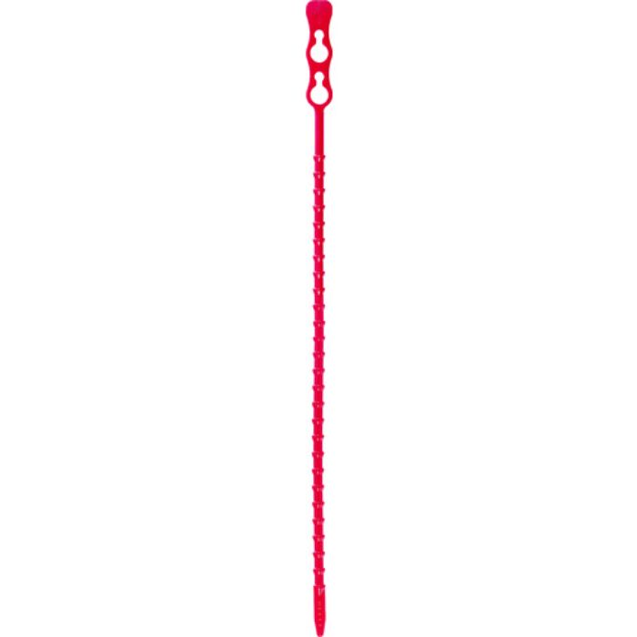 SapiSelco 「クリックタイ」 赤 5.6mm×650mm 最大結束mm
