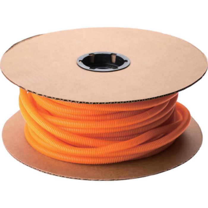 PANDUIT コルゲートチューブ ポリエチレン スリット付き オレンジ 内径7.0mm(Tcode:1008879)