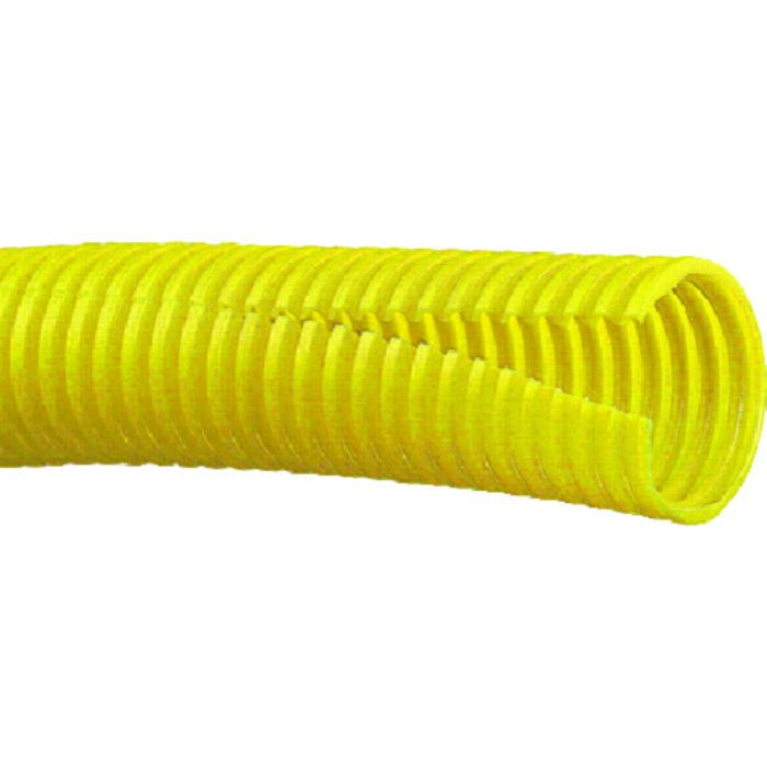 PANDUIT コルゲートチューブ ポリエチレン スリット付き 黄 内径7.2mm 30.48m(Tcode:8146628)