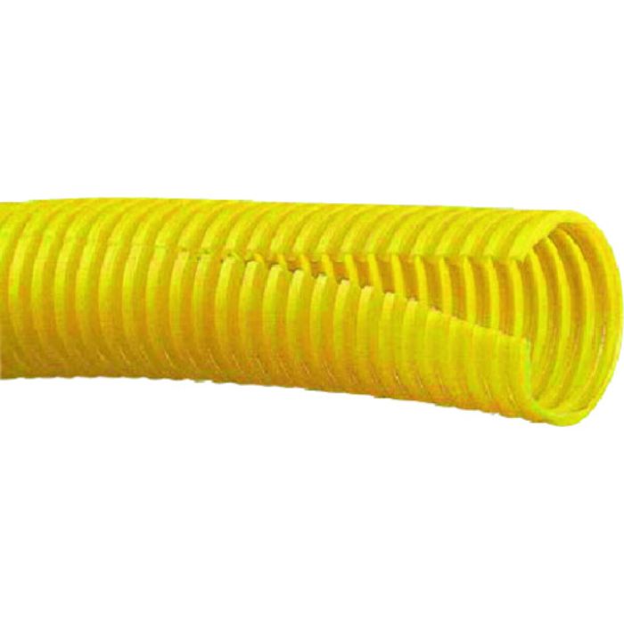 PANDUIT コルゲートチューブ ポリエチレン スリット付き黄 内径13.0mm 30.48m(Tcode:1477473)