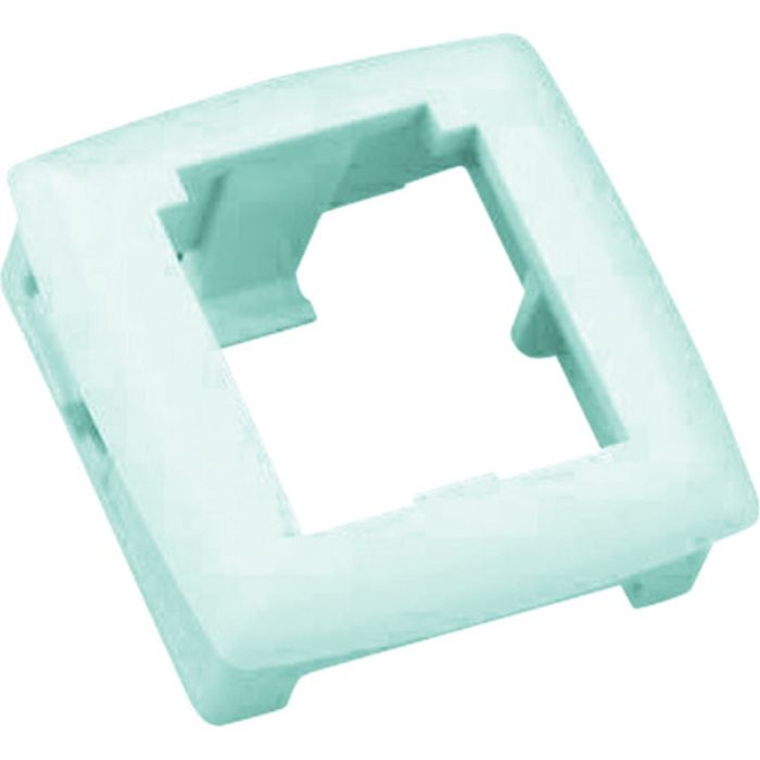 PANDUIT 1ポート用アダプタ オフホワイト (10個入)(Tcode:8146599)