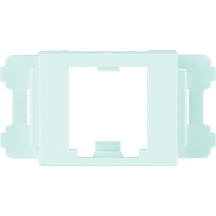 PANDUIT JISプレート用シャッターなしアダプタ オフホワイト(10個入)(Tcode:8257249)