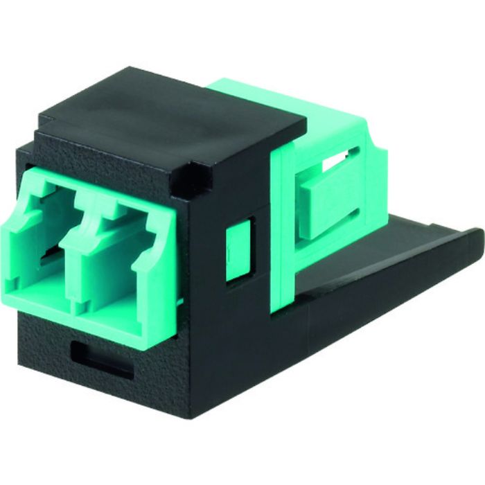 PANDUIT 光ファイバーLCアダプタモジュール デュプレックス OM4 CMDSAQLCZBL(Tcode:1610523)