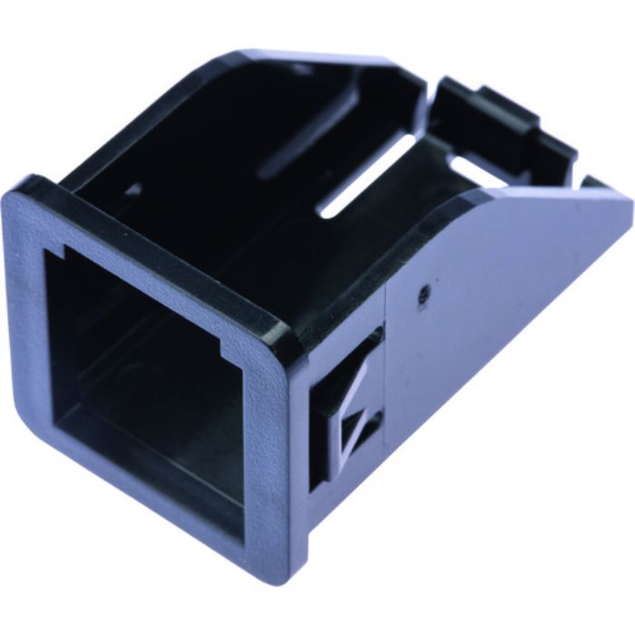 PANDUIT 1ポート用アダプタ 黒 (10個入)(Tcode:8146600)