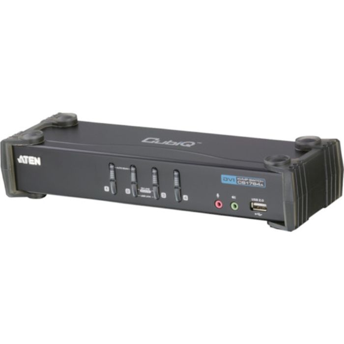 ATEN KVMPスイッチ 4ポート / DVI / USB2.0ハブ搭載(Tcode:1152976)