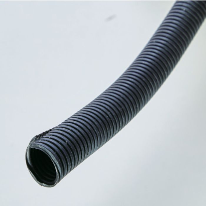 TRUSCO 屋外用コルゲートチューブ スリット入り 内径17mm 10m(Tcode:2072962)