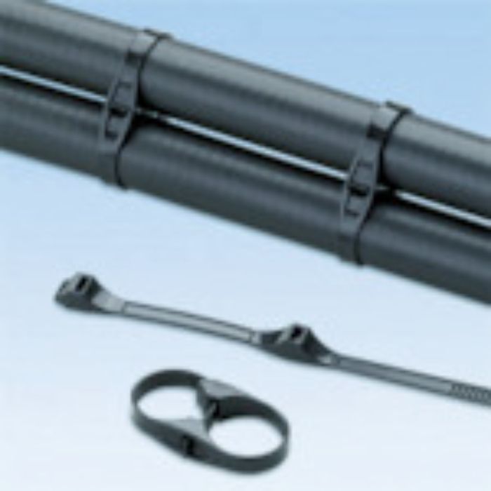 PANDUIT ダブルホースクランプタイ (500本入)(Tcode:4382196)