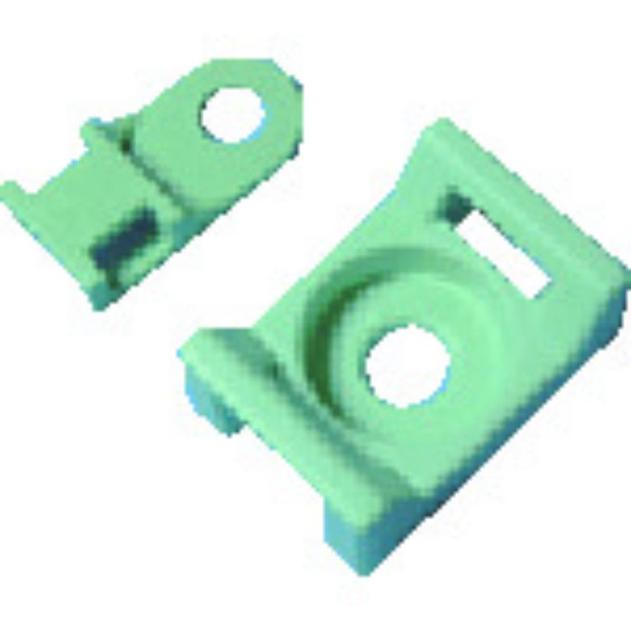 デンカエレクトロン 超耐熱ネジ式結束バンド固定具(10個入)(Tcode:2081515)