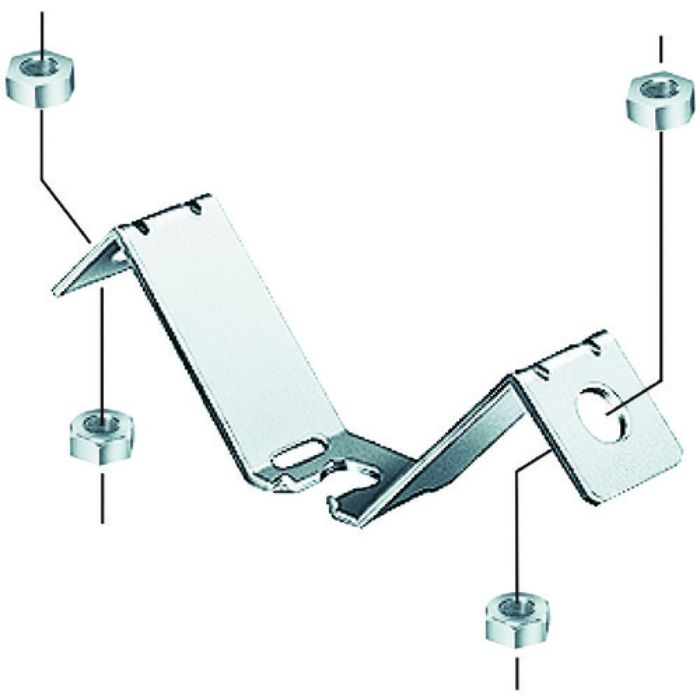 Panasonic 吊りボルト振れ止め金具 両側用(Tcode:8185397)