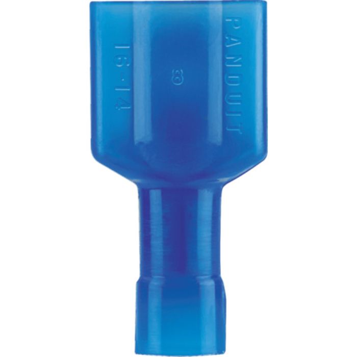 PANDUIT 圧着端子 差込型完全絶縁 オス型 (25個入)(Tcode:4973224)