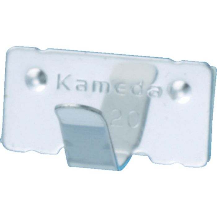 カメダ 配線止め具 ハイステッカー (100個入) シルバー(Tcode:4612011)