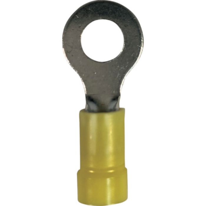 ストロングホールド ビニール絶縁被覆付圧着端子(丸形) 電線サイズ:AWG8/8sq 取付ネジ:M8 25個入り EV8-56R-Q(Tcode:2502864)