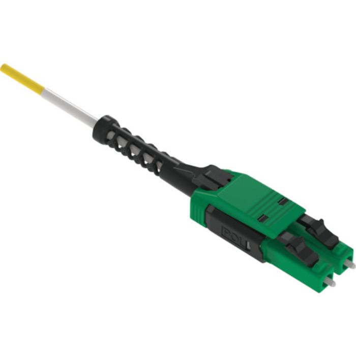 PANDUIT OptiーCore[[TM上]]LC Uniboot ファイバーパッチコード 低損失タイプ OS2 両端UPC研磨 難燃性:LSZH 黄 1M(Tcode:2698425)