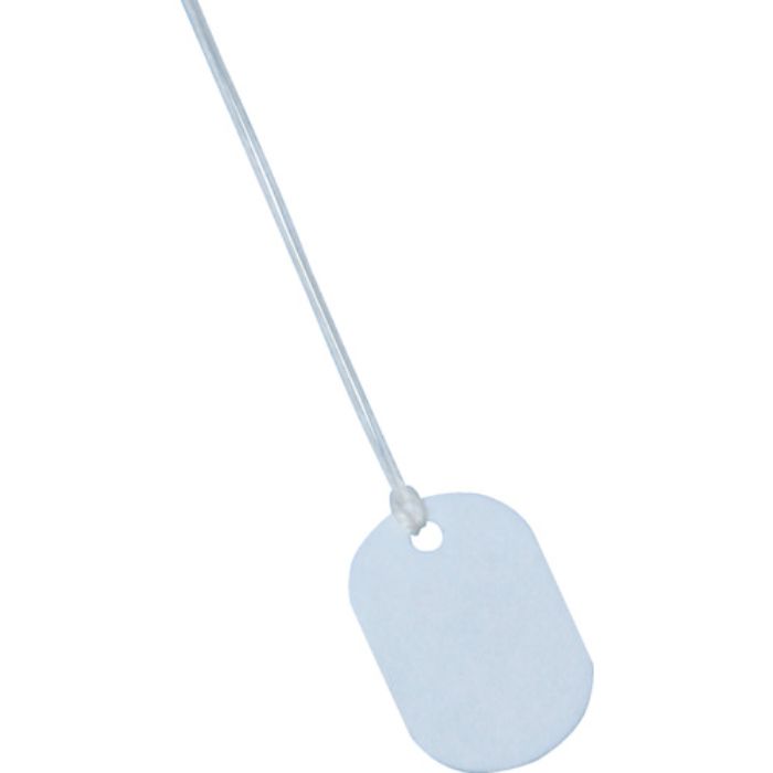 カメダ 線名札(小判札) (100枚入)(Tcode:3339912)